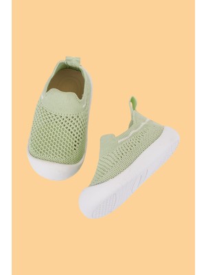 Mumenim Laaleys Unisex Bebek&çocuk Kaymaz Ortopedik Taban Mavi Ilk Adım Ayakkabısı Spor Sneaker