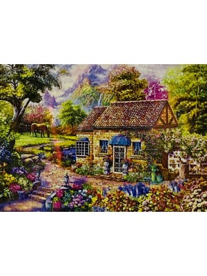 Elegantshop 5d Yapışan Boncuk Mozaik Tablo 30*40 cm XQH89381