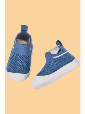 Mumenim Laaleys Lacivert Ortopedik Esnek Taban Çocuk Bebek Ilk Adım Spor Ayakkabı ve Sneaker
