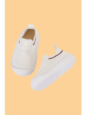 Mumenim Laaleys Unisex Bebek&çocuk Kaymaz Ortopedik Taban Mavi Ilk Adım Ayakkabısı Spor Sneaker