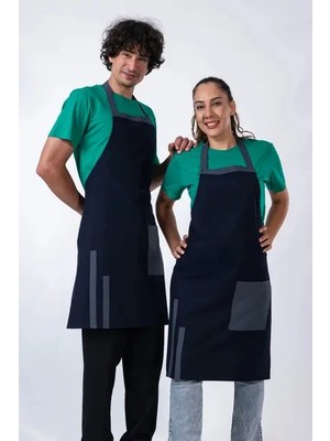 Efes Model Önlük Lacivert Antrasit