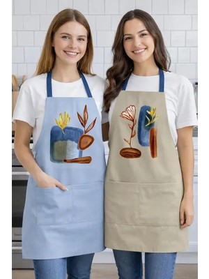 Ays Home Cepli 2'li Atölye Mutfak Önlüğü