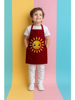 Ays Home Çocuk Güneş Boyama Mutfak Önlüğü