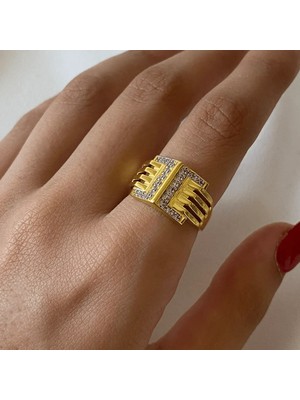Spossy Silver Jewelry Diana Yüzük