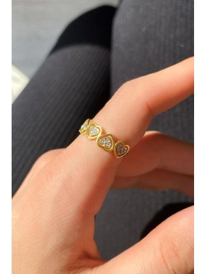 Spossy Silver Jewelry Kalp Yüzük