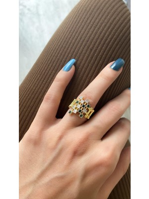 Spossy Silver Jewelry Tasarım Yüzük