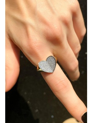 Spossy Silver Jewelry Kalp Yüzük
