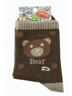 Store Mania Ieg™ Ayıcık Kolej Çorap 8*28