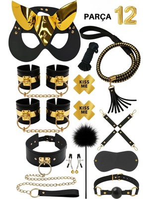 Luna Vanessa Sevgililer Günü Esaret Deri Gecelik -4025-SVGI-GE-M