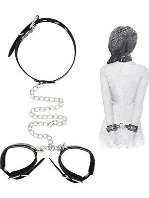 Luna Vanessa Sevgililer Günü Esaret Deri Gecelik -5249-SVGI-GE-M