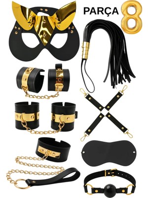 Luna Vanessa Çeyiz Için Esaret Deri Gecelik -4007-CYZ-GE-XL