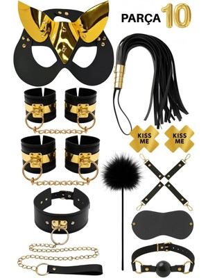 Luna Vanessa Çeyiz Için Esaret Deri Gecelik -4023-CYZ-GE-L