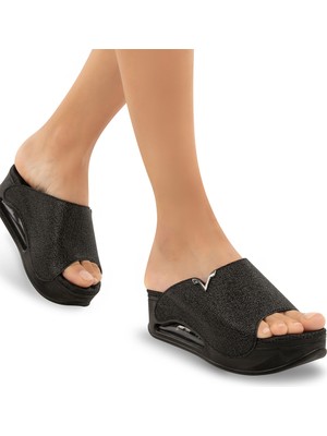 Muya , 31212-AERO , Anatomik Airrmax Tabanlı Topuk Dikeni Kadın Günlük Şık Terlik