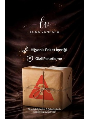 Luna Vanessa Sevgililer Günü Esaret Deri Gecelik -8115-SVGI-GE-XS