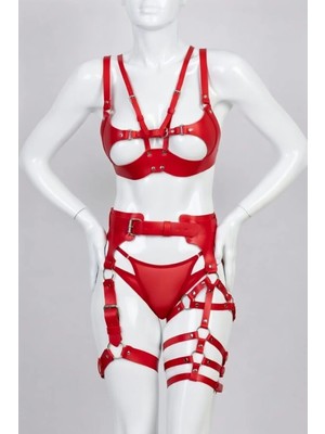 Luna Vanessa Yılbaşına Özel Body Deri Gecelik -2186-YLBS-GE-K-XS