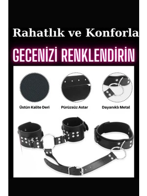 Luna Vanessa Sevgililer Günü Esaret Deri Gecelik -5237-SVGI-GE-XS
