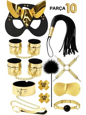 Luna Vanessa Çeyiz Için Esaret Deri Gecelik -4036-CYZ-GE-XS