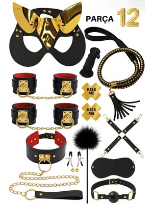 Luna Vanessa Çeyiz Için Esaret Deri Gecelik -4027-CYZ-GE-XS