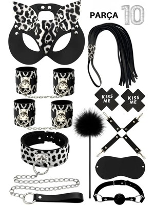 Luna Vanessa Yılbaşına Özel Esaret Deri Gecelik -4024-YLBS-GE-L