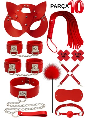 Luna Vanessa Yılbaşına Özel Esaret Deri Gecelik -4020-YLBS-GE-2XL