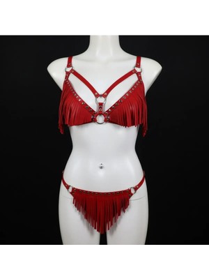 Luna Vanessa Body Deri Gecelik -2142-AYS-GE-K-S