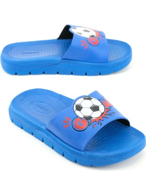 Gezer Erkek Çocuk Yazlık Pu Islak Zemine Uygun Ev Bahçe Banyo Havuz Terlik