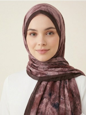 Alivascarf Bambu Kraş Şal Batik Desen Yeni Şal Kayma Yapmaz