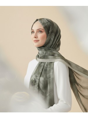 Alivascarf Bambu Kraş Şal Batik Desen Yeni Şal Kayma Yapmaz