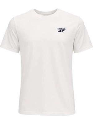 Reebok New Id Reg Tee Lc 6040 0 Yaka Erkek Tshirt - Beyaz