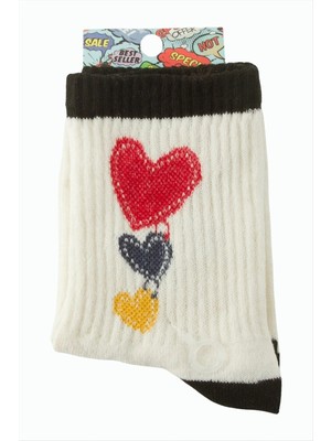 İlk El Grup Ieg™ Kalp Kolej Çorap 8*28