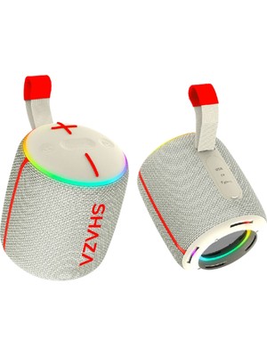 SHAZA 8W RGB Bluetooth Taşınabilir Hoparlör