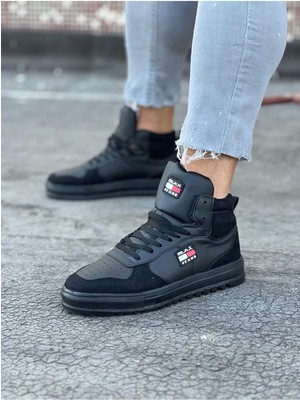 Hkursat HK220 Kömür Erkek Yarım Bilek Bot