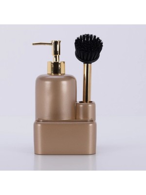 Selim Leonis Fırçalı Sıvılı Süngerlik Vizon