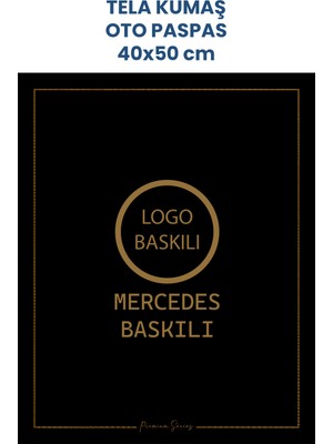Balkan Ambalaj Suya Dayanıklı Tek Kullanımlık Tela Kumaş Ms Oto Paspas Siyah Altın Rengi 50 Adet 40X50CM