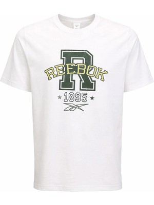 Reebok Centa Tee Lc 6164 0 Yaka Erkek Tshirt - Beyaz