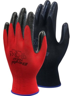 Tek-Ni̇t No:9 Siyah Nitril Eldiven