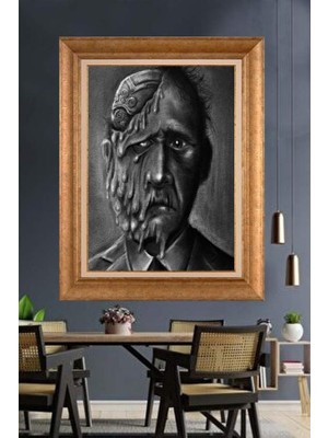 Giyense Altın Çerçeveli Dekoratif Paspartulu Tablo ZR3150