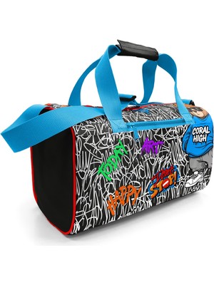 Coral High Grafiti Ayıcık Desenli Spor Çantası 27556