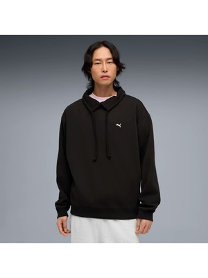 Puma Erkek Siyah Puma Select Essentials Crew Siyah Erkek Sweatshirt