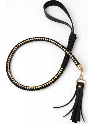 Luna Vanessa Esaret Deri Iç Çamaşırı Takımı -8119-AYS-TK-GO-L