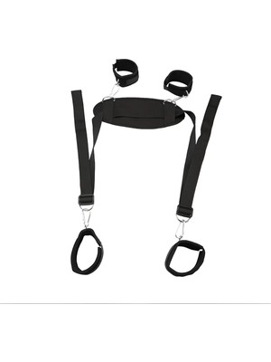 Luna Vanessa Yılbaşına Özel Esaret Deri Iç Çamaşırı Takımı -8082-YLBS-TK-XL