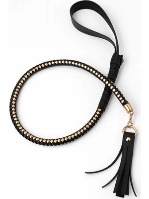 Luna Vanessa Sevgililer Günü Esaret Deri Iç Çamaşırı Takımı -8119-SVGI-TK-GO-M