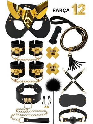 Luna Vanessa Çeyiz Için Esaret Deri Iç Çamaşırı Takımı -4025-CYZ-TK-L