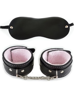 Luna Vanessa Sevgililer Günü Esaret Deri Iç Çamaşırı Takımı -6015-SVGI-TK-M