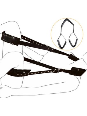 Luna Vanessa Çeyiz Için Esaret Deri Iç Çamaşırı Takımı -8027-CYZ-TK-S