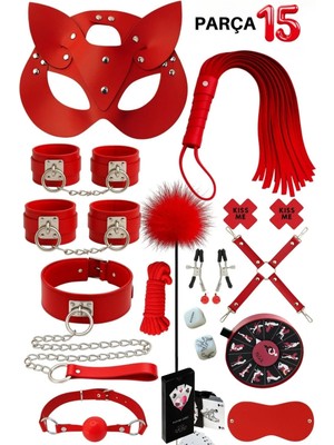 Luna Vanessa Çeyiz Için Esaret Deri Iç Çamaşırı Takımı -4043-CYZ-TK-XL