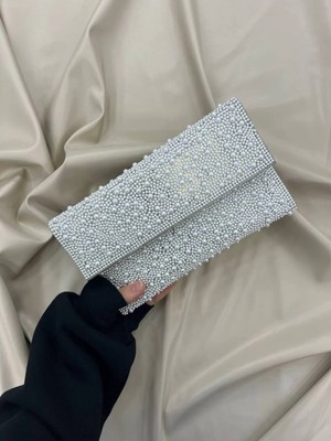 Queen Elizabeth Abiye Ithal Tasli Parlak ÇANTA(11X23)