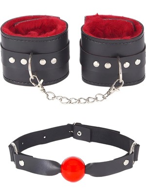 Luna Vanessa Esaret Deri Iç Çamaşırı Takımı -6017-AYS-TK-2XL