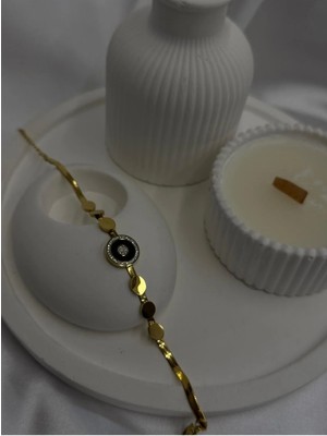 Tasarımsal Taşlı Taşsız Gold Bileklikler