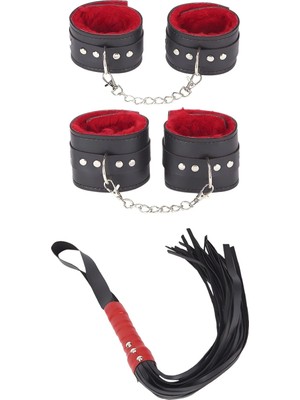 Luna Vanessa Sevgililer Günü Esaret Deri Iç Çamaşırı Takımı -6029-SVGI-TK-2XL